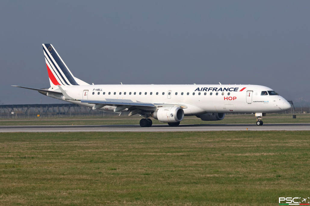 F-HBLL Embraer ERJ 190 STD 19000767  CF34-10E5  Hop! 2019  @ Verona Villafranca 02 2026 © Piti Spotter Club Verona