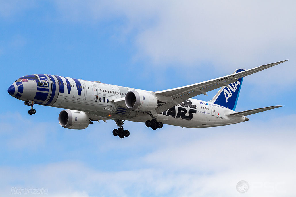 JA873A B787-9 34530/345 ANA - All Nippon Airways @ Seattle Tacoma 27.05.2018 © Piti Spotter Club Verona