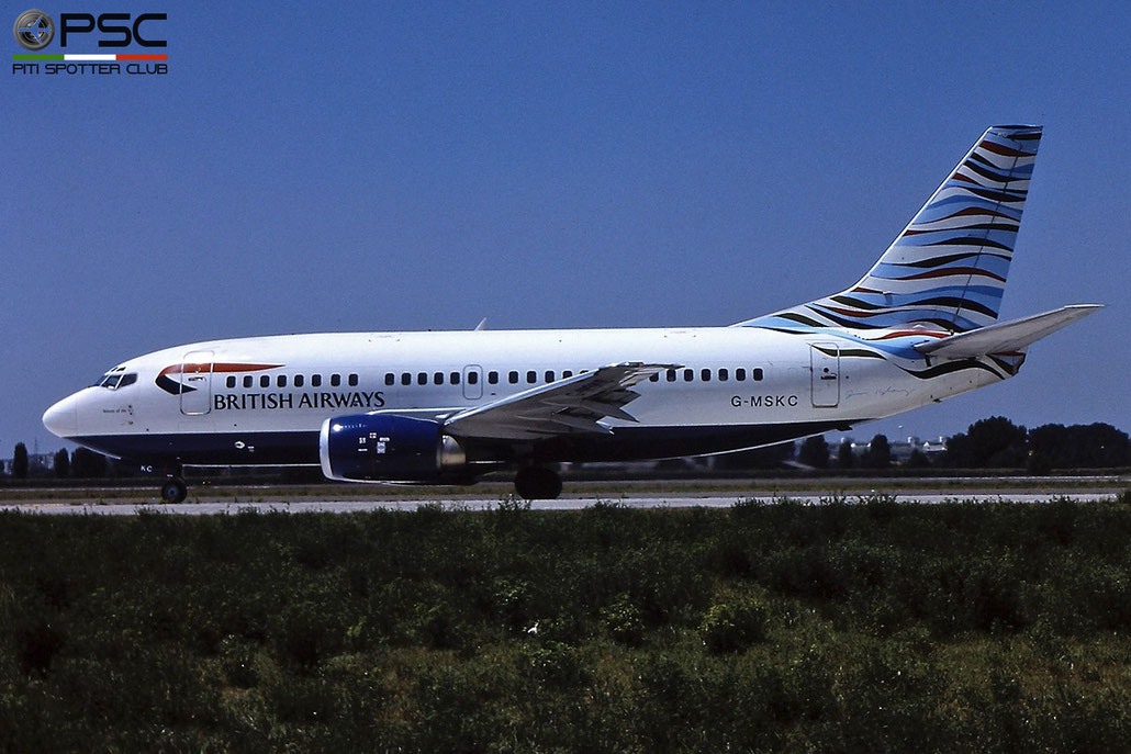 G-MSKC B737-5L9 25066/2038 British Airways  © 2018 courtesy of Marco Ceschi - Piti Spotter Club Verona