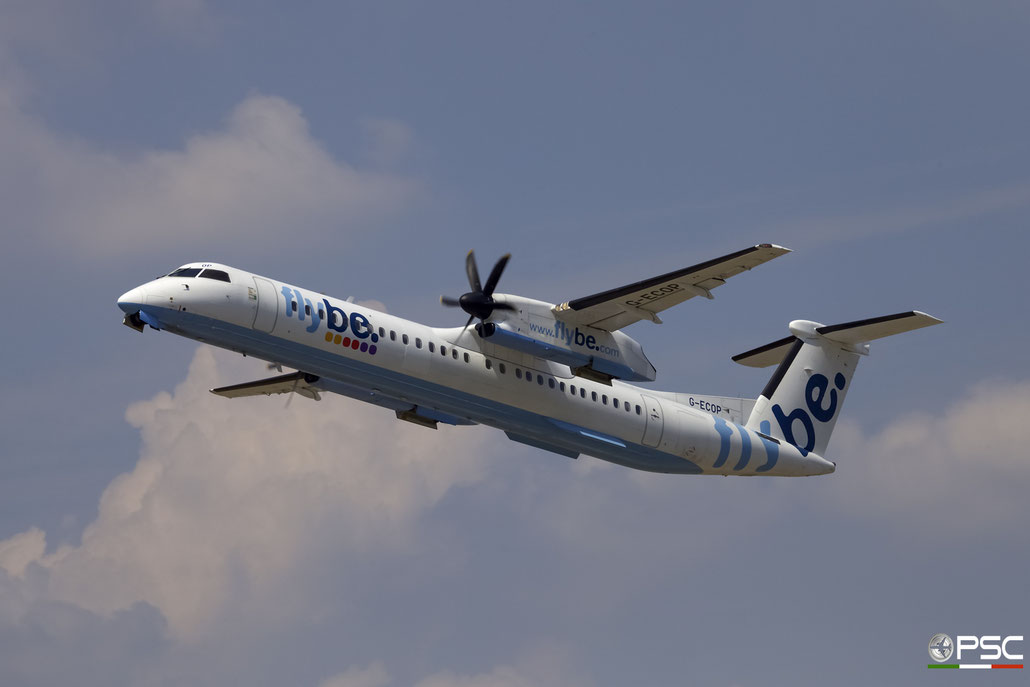 G-ECOP DHC-8-402 4242 Flybe - British European @ Aeroporto di Verona 29.07.2017  © Piti Spotter Club Verona