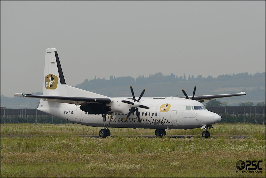 OO-VLO Fokker 50 20127 Vizion Air