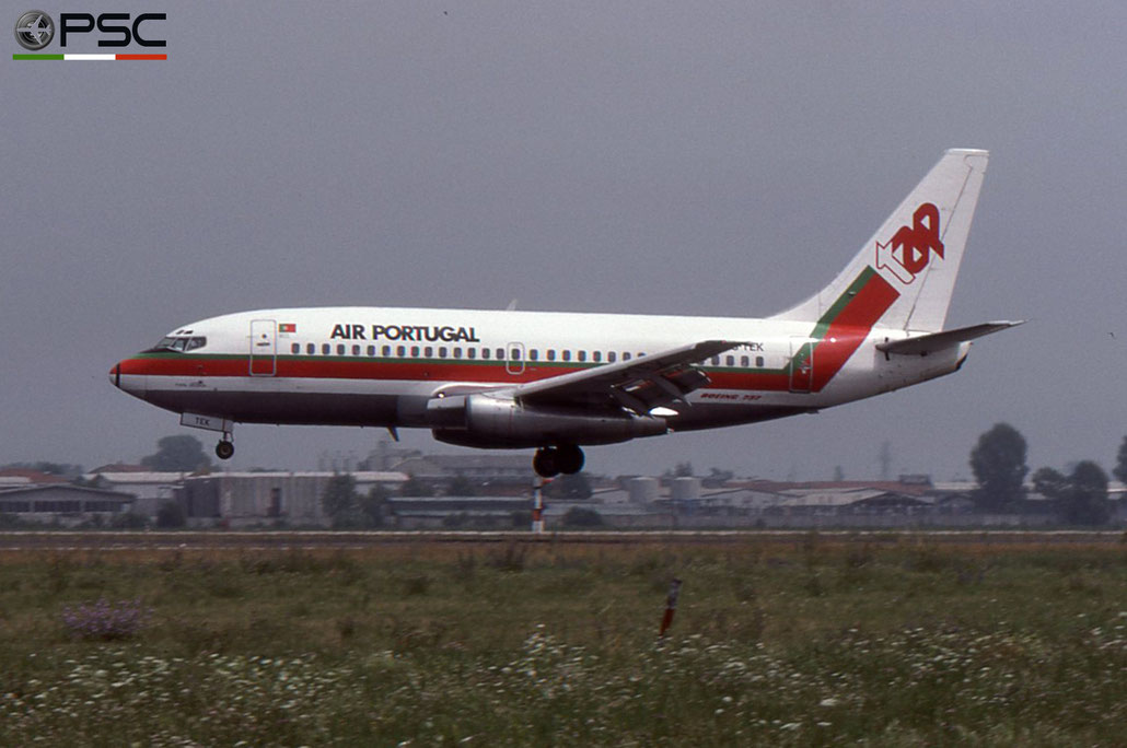 CS-TEK B737-282 23041/962 TAP Air Portugal - Transportes Aéreos Portugueses © 2018 courtesy of Marco Ceschi - Piti Spotter Club Verona