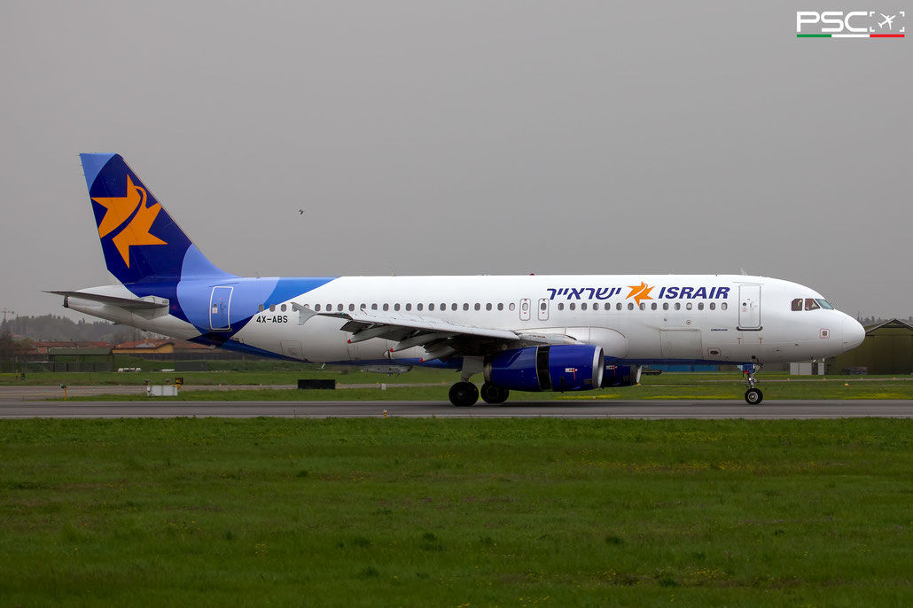 4X-ABS A320-232 2728 Israir @ Aeroporto di Verona 03 2024 © Piti Spotter Club Verona