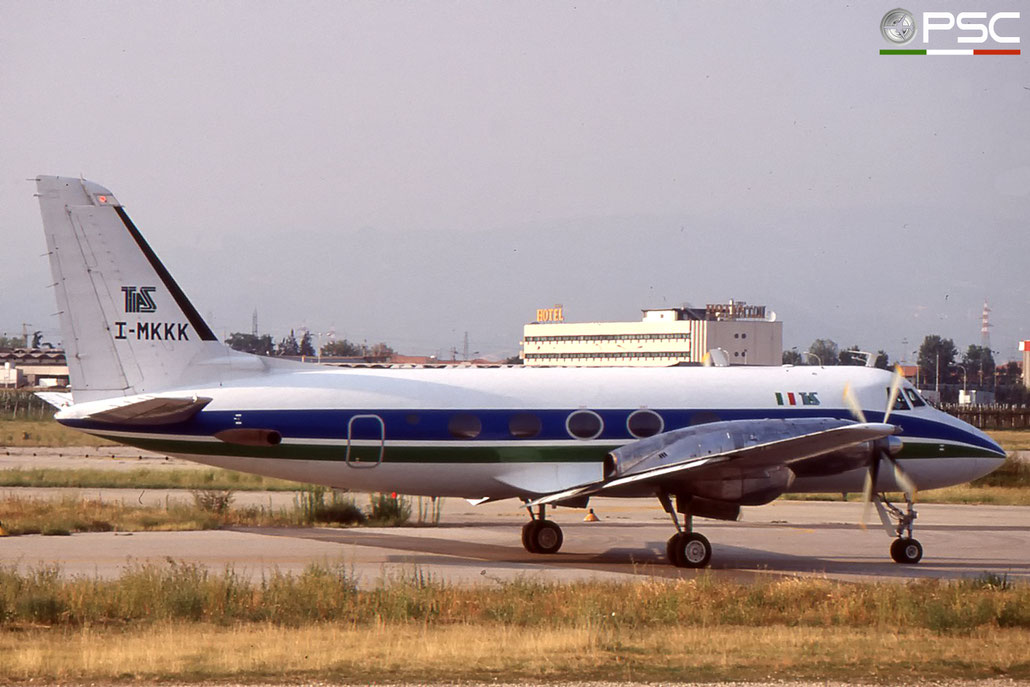 I-MKKK TAS Trasporti Aerei Speciali Gulfstream I I-MKKK @ Aeroporto di Verona © Piti Spotter Club Verona