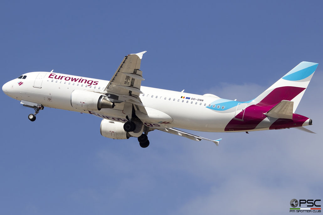 OO-SNN  A320-214  4269  Brussels Airlines Eurowings c/s @ Heraklion 2019 © Piti Spotter Club Verona 