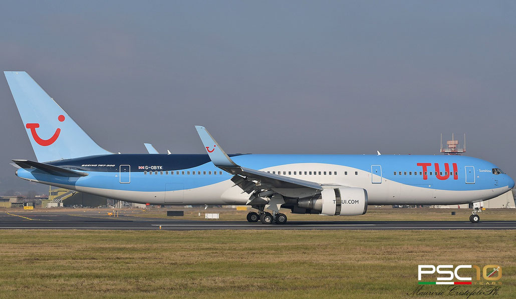 G-OBYK  B767-38AER  29617/741  TUI Airways  @ Aeroporto di Verona  12 2021 © Piti Spotter Club Verona