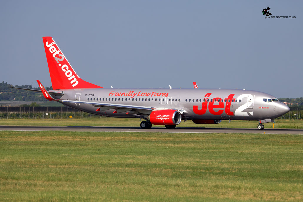 G-JZDB Boeing 737-8KN 40261 4671 cfm56-7B27E  Jet2 (JP Lease) 2013  @ Aeroporto di Verona 08 2024 © Piti Spotter Club Verona