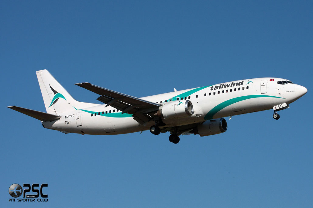 TC-TLC B737-4Q8 25112/2638 Tailwind Airlines @ Aeroporto di Verona © Piti Spotter Club Verona