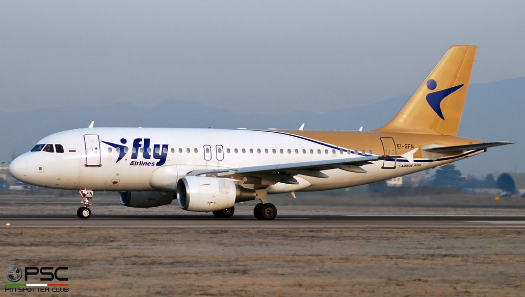 EI-GFN A319-111 2442 I Fly @ Aeroporto di Verona 04.2019  © Piti Spotter Club Verona