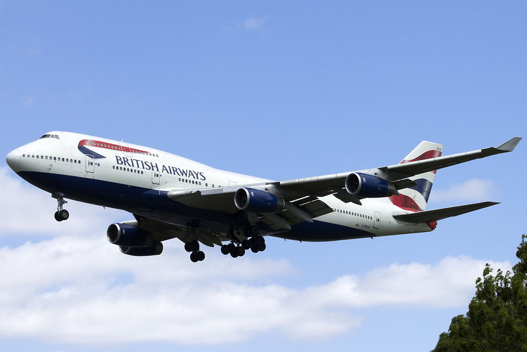 G-BNLW B747-436 25432/903 British Airways @ London Heathrow Airport 13.05.2015  © Piti Spotter Club Verona