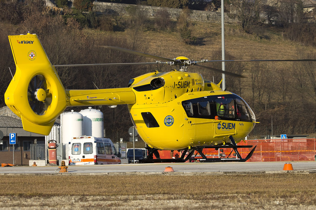 I-SUEM  Airbus Helicopters EC145T2 [BK117D2] ( c/n 20036 ) - mfg: 2015 @ Belluno 01 2016 © Piti Spotter Club Verona
