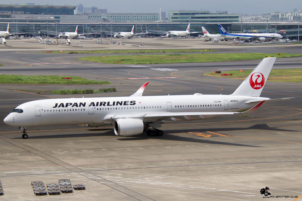 JA04XJ Airbus A350-941 352 Trent XWB-84 Japan Airlines 2019 © Archivio Piti Spotter Club Verona