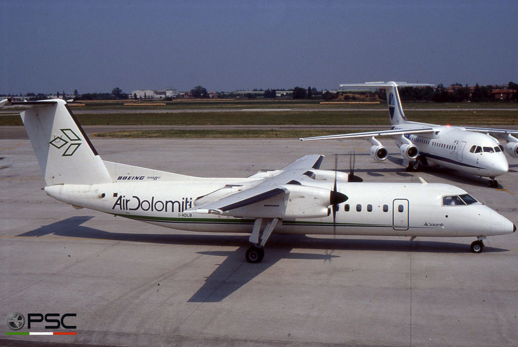 I-ADLB DHC-8-314B 221 Air Dolomiti © 2018 courtesy of Marco Ceschi - Piti Spotter Club Verona