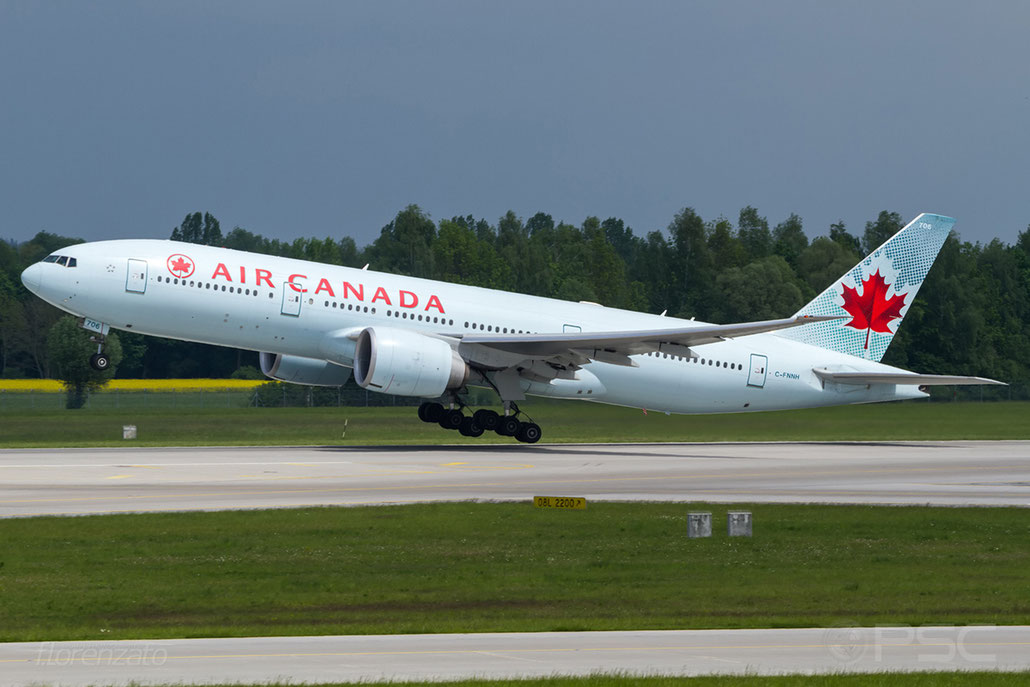 C-FNNH B777-233LR 35247/699 Air Canada @ Munich Airport 15.05.2016 © Piti Spotter Club Verona