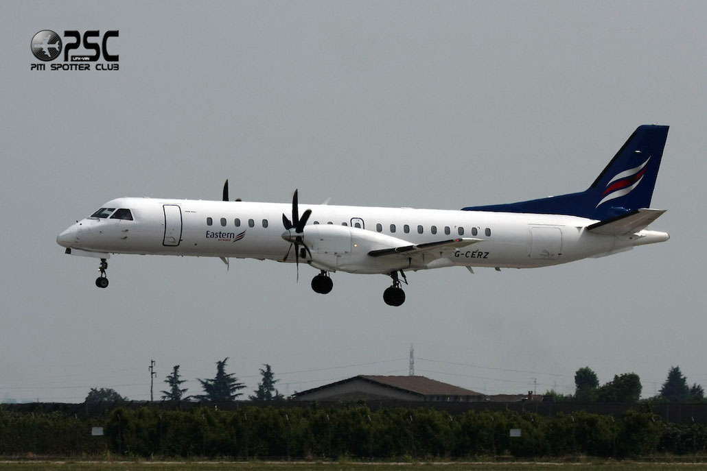 G-CERZ Saab 2000 2000-042 Eastern Airways