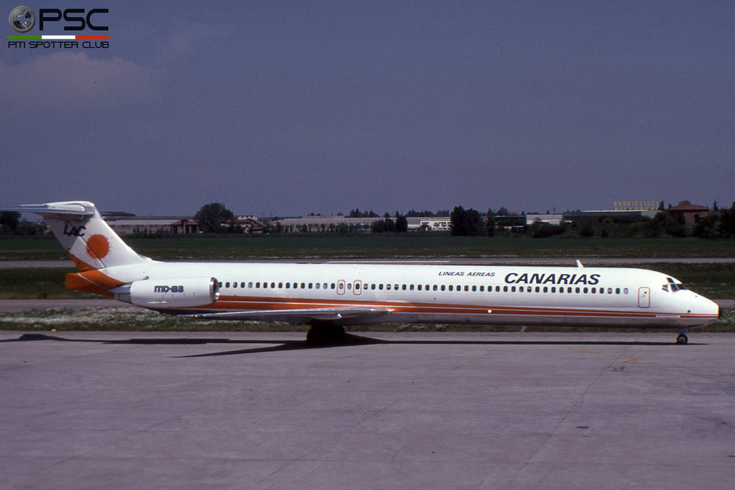 EC-EJZ MD-83 49622/1498 Líneas Aéreas Canarias © 2018 courtesy of Marco Ceschi - Piti Spotter Club Verona