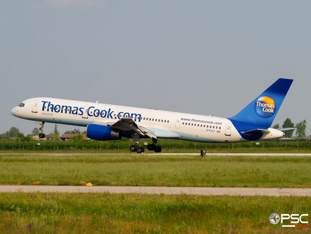 G-FCLF B757-28A 28835/858 Thomas Cook Airlines @ Aeroporto di Verona 10.05.2008  © Piti Spotter Club Verona