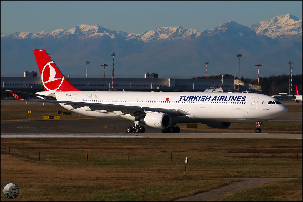 TC-JOA A330-303E 1501 Turkish Airlines - THY Türk Hava Yollari @ Milano Malpensa Airport 31.01.2015 © Piti Spotter Club Verona