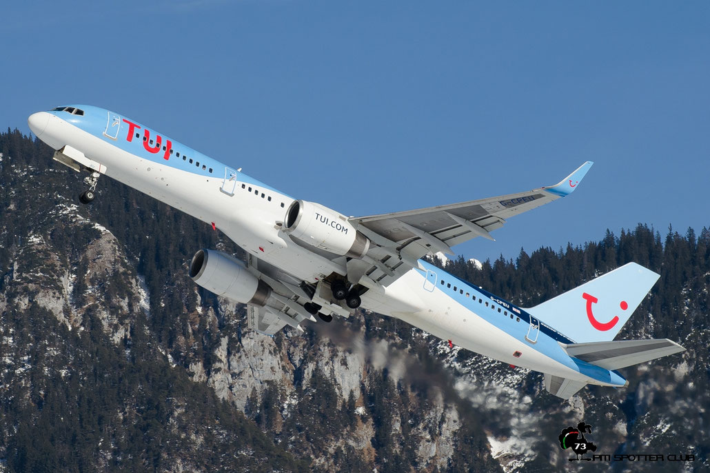 G-CPEU B757-236 29941/864 Thomson Airways @ Innsbruck Airport 28.01.2017 © Piti Spotter Club Verona