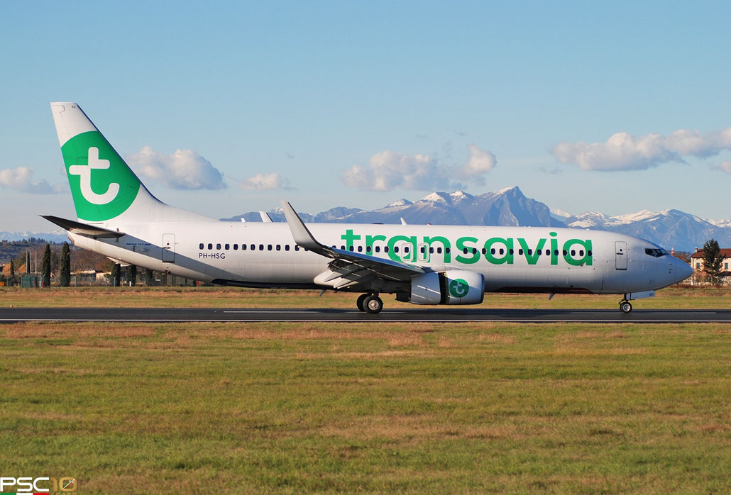 PH-HSG  B737-8K2  39262/4021  Transavia Airlines  @ Aeroporto di Verona  12 2021 © Piti Spotter Club Verona