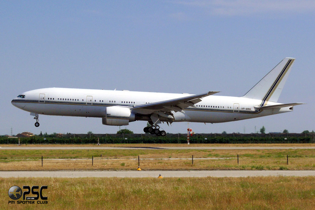 VP-BRH B777-2ANER 29953/252 Saudi Oger - Aviation Deparment