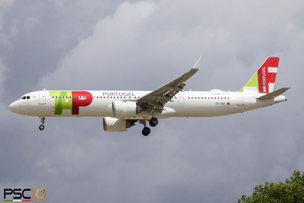 CS-TXA  A321-251NX  8593  TAP Air Portugal - Transportes Aéreos Portugueses @ London Heathrow ©  2022 Piti Spotter Club Verona