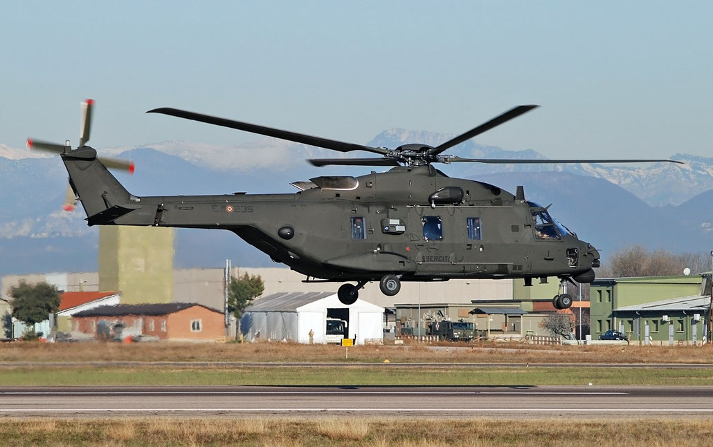 MM81552  E.I.235  UH-90A  ..../ITAR36  1° Gruppo Sqd  @ Aeroporto di Verona 19.12.2017 © Piti Spotter Club Verona