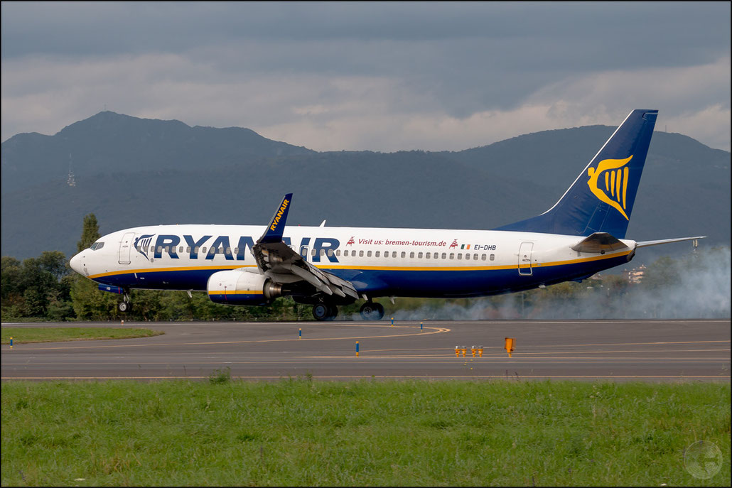 EI-DHB B737-8AS 33572/1652 Ryanair @ Bergamo Airport 16.10.2014 © Piti Spotter Club Verona