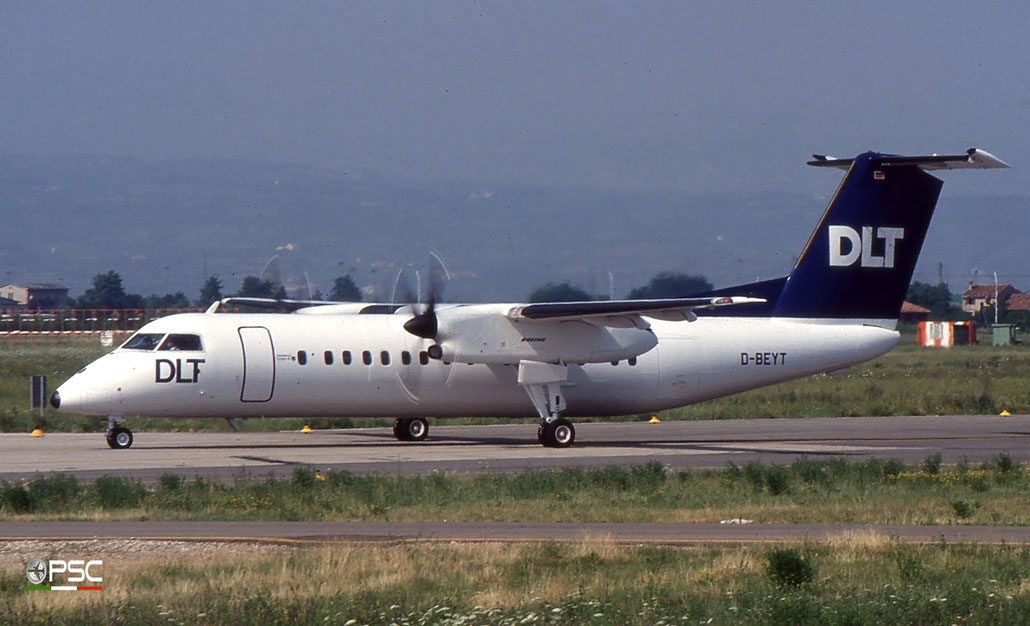 D-BEYT DHC-8-311 236 DLT - Deutsche Luftverkehrsgesellschaft © 2017 courtesy of Marco Ceschi - Piti Spotter Club Verona