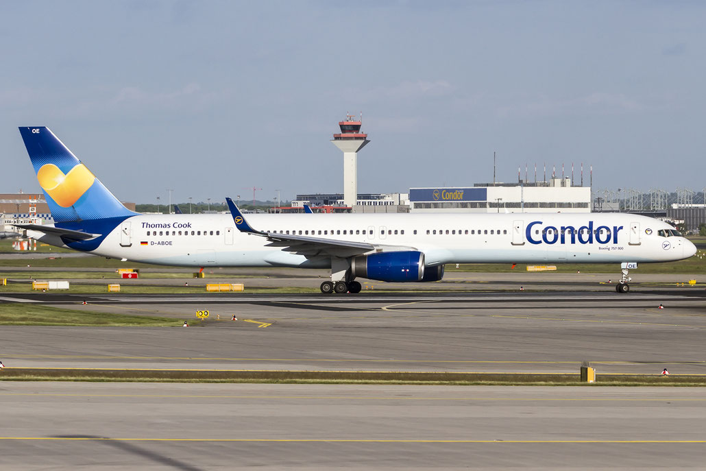 D-ABOE B757-330 29012/839 Condor Flugdienst @ Frankfurt Airport 08.05.2015 © Piti Spotter Club Verona