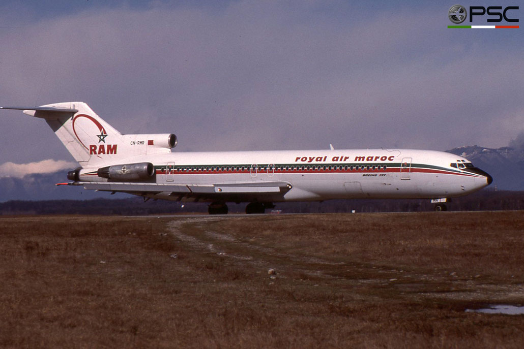 CN-RMR B727-2B6 22377/1633 Royal Air Maroc © 2018 courtesy of Marco Ceschi - Piti Spotter Club Verona