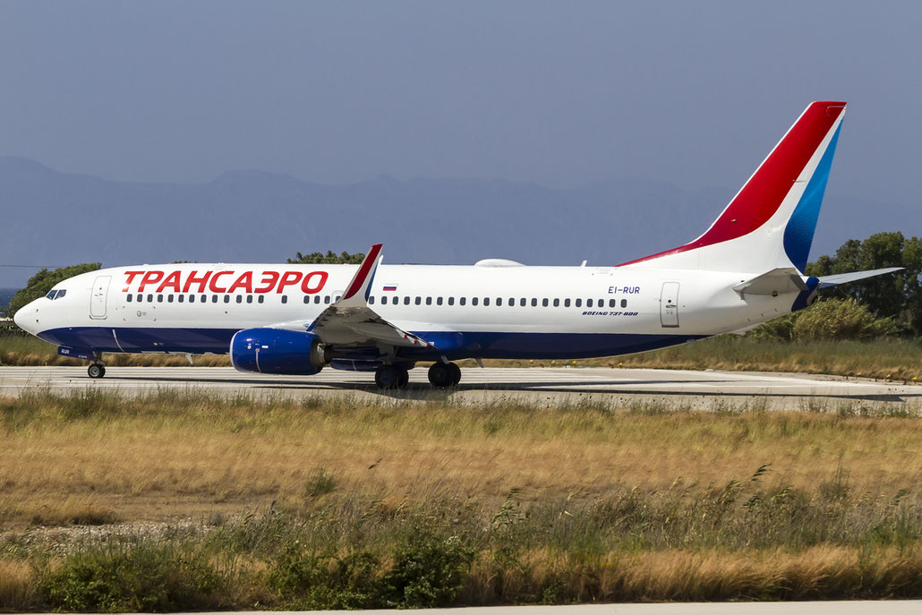 EI-RUR B737-8MC 44435/5351 Transaero Airlines @ Rhodes Airport 07.2015 © Piti Spotter Club Verona