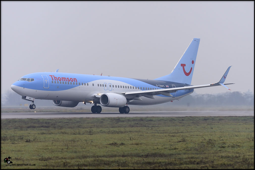 G-TAWS B737-8K5 37241/4842 Thomson Airways (S) @ Aeroporto di Verona - 2016 © Piti Spotter Club Verona