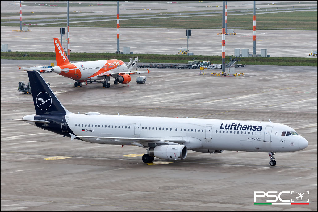 D-AISP Airbus A321-231 3864  V2533-A5 Rosenheim Lufthansa 2009  @ Berlin BER 12 2024 e © Piti Spotter Club Verona