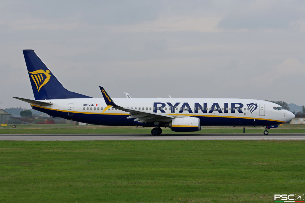 9H-QCE Boeing 737-8AS 44730 5812 cfm56-7B26E  Malta Air>Ryanair 2016 @ Verona Villafranca 03 2026 © Piti Spotter Club Verona