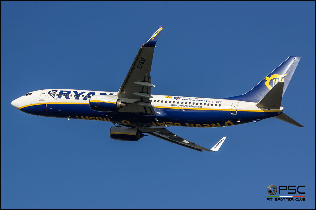 EI-EXF B737-8AS 40322/4261 Ryanair @ Bologna Airport 31.10.2016 © Piti Spotter Club Verona