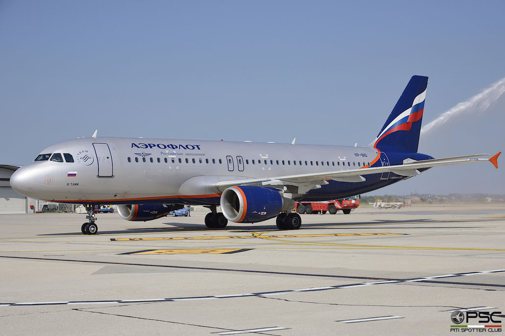 VP-BID A320-214 5421 Aeroflot @ Aeroporto di Verona 30.06.2018  © Piti Spotter Club Verona