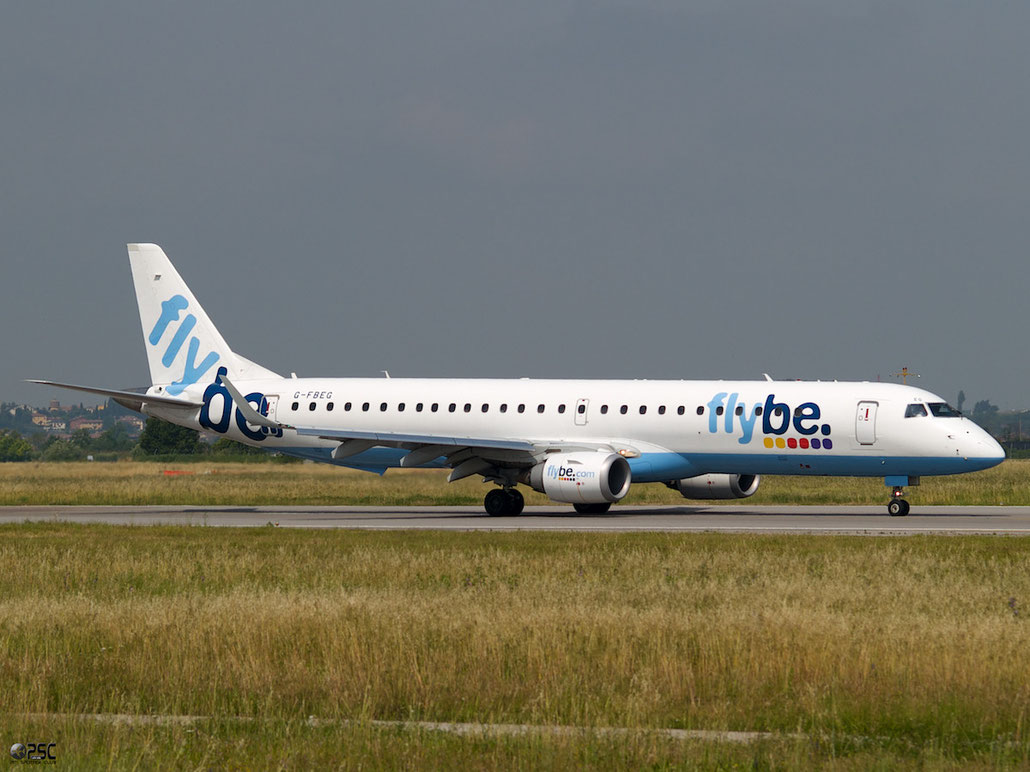 Embraer 190/195 - MSN 120 - G-FBEG @ Aeroporto di Verona © Piti Spotter Club Verona