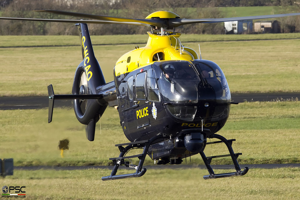 G-WCAO - EC35 - Eurocopter EC135 T2 - UK Home Office @ Gloucester 11 2017 © Piti Spotter Club Verona