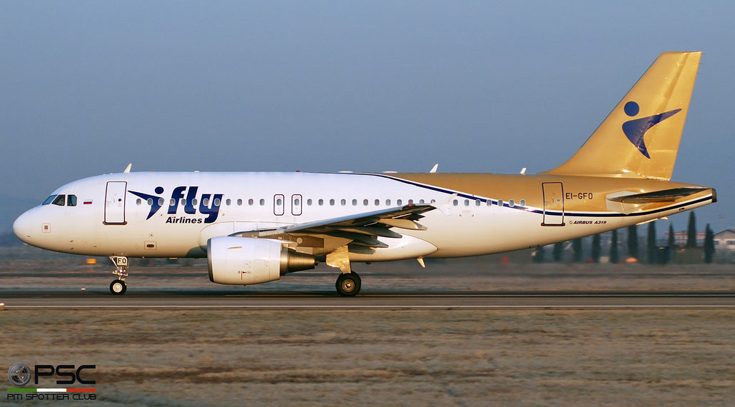 EI-GFO A319-111 2446 I Fly @ Aeroporto di Verona 04.2019  © Piti Spotter Club Verona