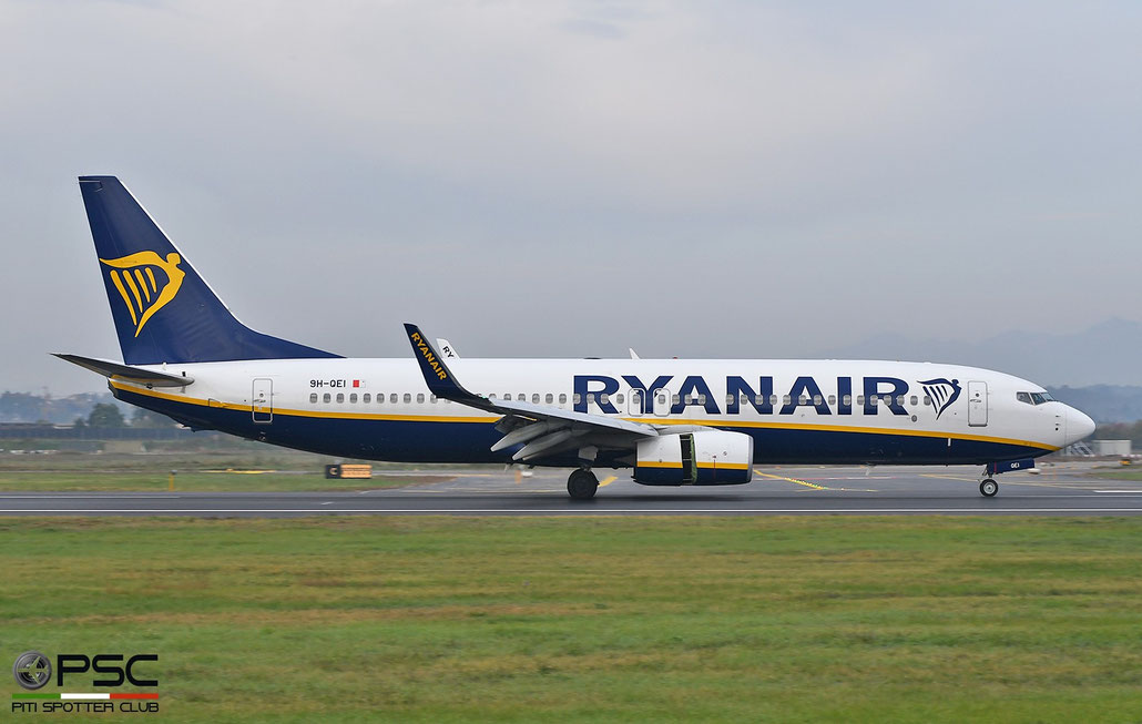 9H-QEI  B737-800  44828/6833  Malta Air  @ Aeroporto di Verona 11.2021 © Piti Spotter Club Verona