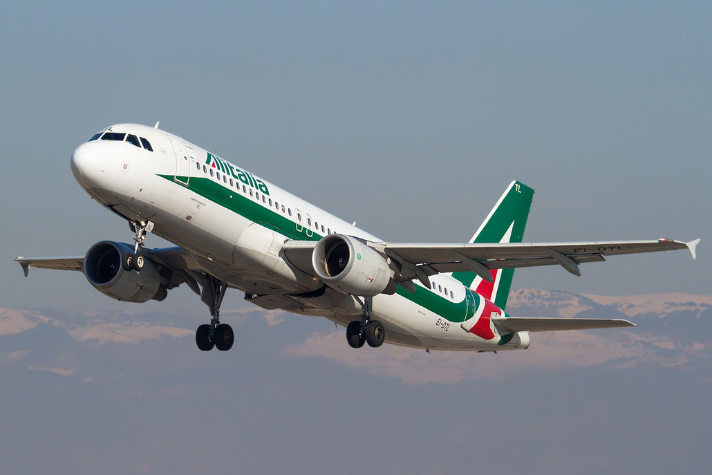 EI-DTL A320-216 4108 Alitalia @ Aeroporto di Verona © Piti Spotter Club Verona