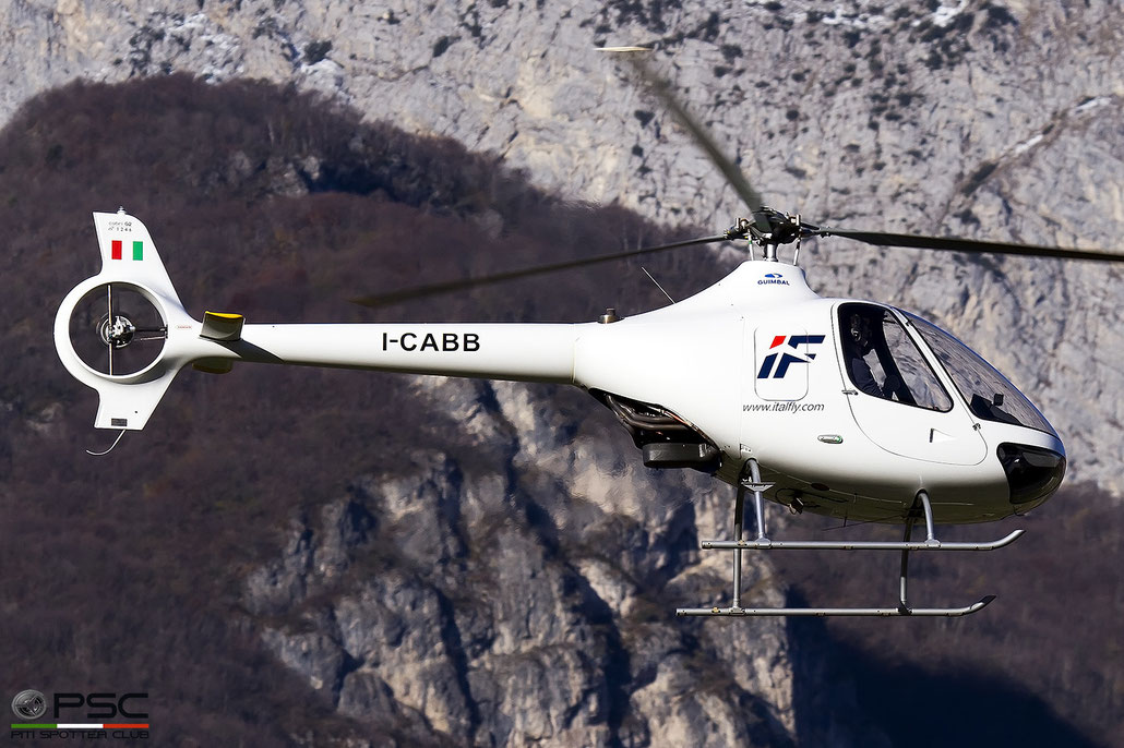 I-CABB  Guimbal Cabri G2 ( c/n 1246 ) - mfg: 2019 @ Aeroporto di Trento 11 2021 © Piti Spotter Club Verona