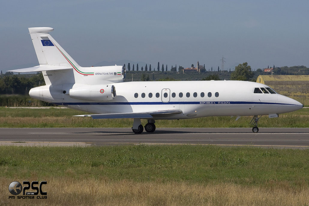 MM 62171 - Italy - Air Force Dassault Falcon 900EX - MM62171 @ Aeroporto di Verona © Piti Spotter Club Verona