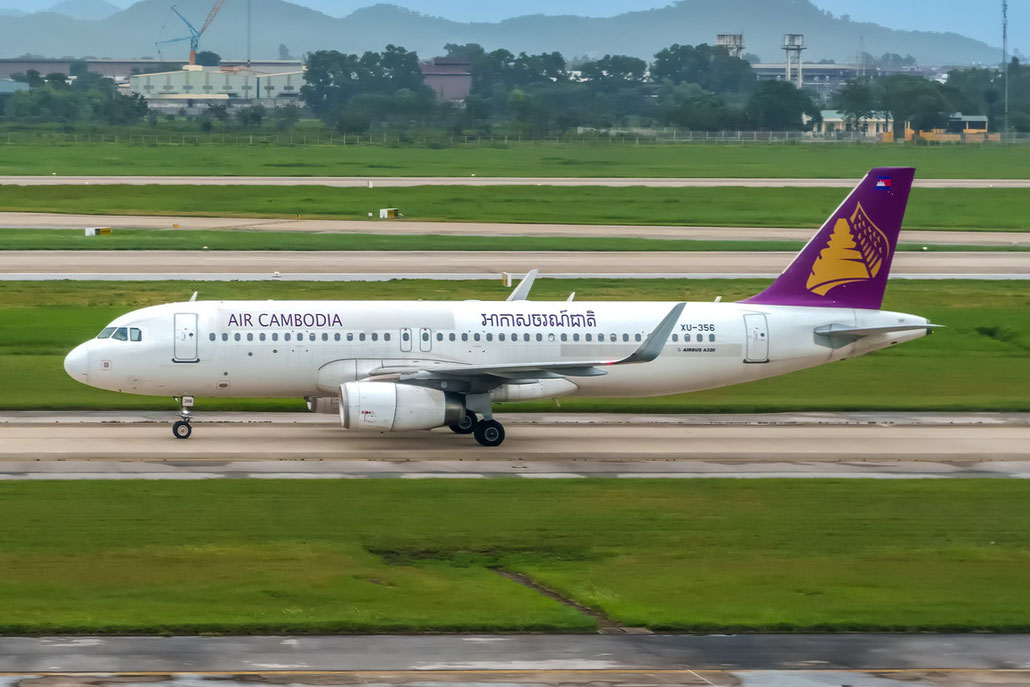 XU-356 Airbus A320-232 7435  V2533-A5  Air Cambodia (BOC Aviation) 2016 @ Hanoi  07 2025 © Piti Spotter Club Verona