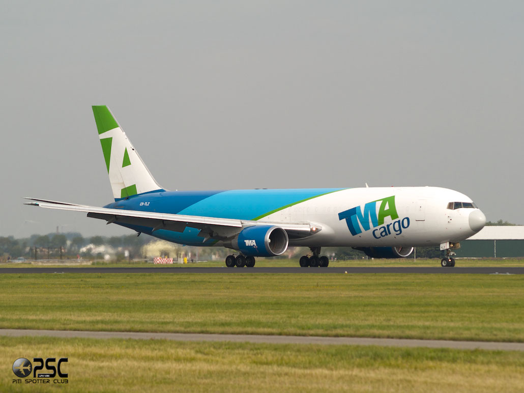 CS-TLZ B767-375ERSF 24086/248 TMA - Trans Mediterranean Airways @ Amsterdam Airport 20.09.2013 © Piti Spotter Club Verona