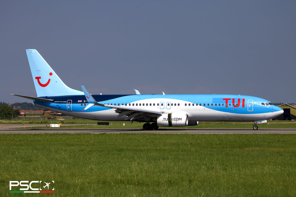 G-TAWH Boeing 737-8K5 38107 3997 cfm56-7B26  TUI Airways (Aviation Capital Group) 2012  @ Aeroporto di Verona 06 2024 © Piti Spotter Club Verona