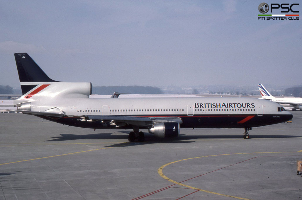 G-BBAJ L-1011-1 193N-1106 British Airtours © 2018 courtesy of Marco Ceschi - Piti Spotter Club Verona