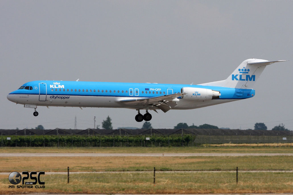 PH-OFP Fokker 100 11472 KLM Cityhopper