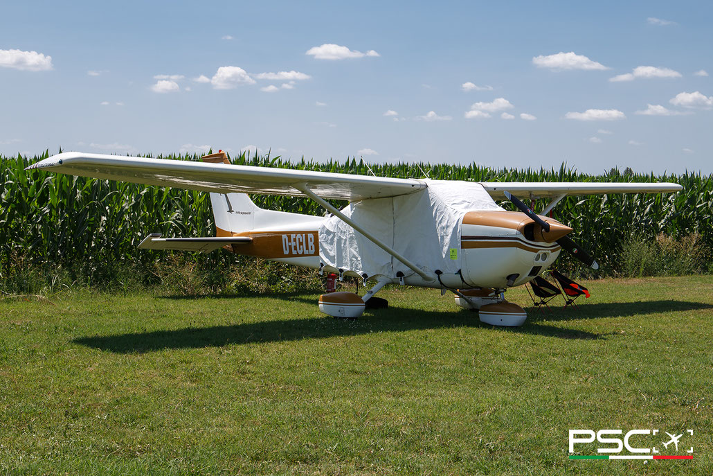 D-ECLB  - Reims-Cessna F172M Skyhawk @ Bagnoli FlyParty 06 2025 © Piti Spotter Club Verona